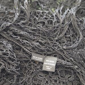 One Size Ladies Black Shawl, Vintage New York & Company